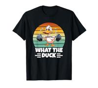 What The Duck Funny Duck Fitness Gym Camiseta