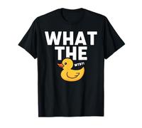 What The Duck? Funny Pun Cute Duck Lover Humor Men Women Camiseta