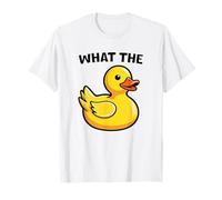 What The Duck Funny Silly Sarcastic Viral Duck Meme Pun Camiseta