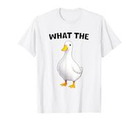 What The Duck Funny Silly Sarcastic Viral Duck Meme Pun Camiseta