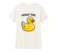 What The Duck Funny Silly Sarcastic Viral Duck Meme Pun Camiseta Premium