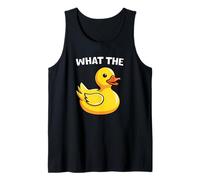What The Duck Funny Silly Sarcastic Viral Duck Meme Pun Camiseta sin Mangas