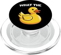 What The Duck Funny Silly Sarcastic Viral Duck Meme Pun PopSockets PopGrip para MagSafe
