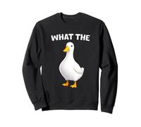 What The Duck Funny Silly Sarcastic Viral Duck Meme Pun Sudadera