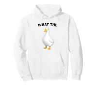 What The Duck Funny Silly Sarcastic Viral Duck Meme Pun Sudadera con Capucha
