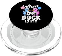 What The Duck Is It Funny Gender Reveal - Globos de Juego de Palabras PopSockets PopGrip para MagSafe