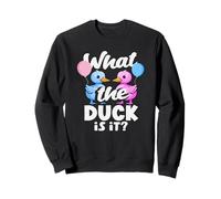 What The Duck Is It Funny Gender Reveal - Globos de Juego de Palabras Sudadera