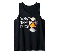 What The Duck - Juego de palabras para amantes del pato Camiseta sin Mangas