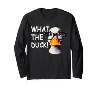 What The Duck - Juego de palabras para amantes del pato Manga Larga