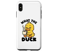 What The Duck Owner I Love Ducks Lover Divertido Pato de Goma Carcasa para iPhone XS MAX