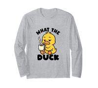 What The Duck Owner I Love Ducks Lover Divertido Pato de Goma Manga Larga