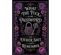 What The F*ck Is My Password? And Other Sh*t I Can’t Remember: A Password Organizer Logbook That Keeps Track of All Your Internet Sh*t | Funny, ... Forgetful People | 110 Pages | 6 x 9 Inches