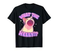 What The Helly Ironic Meme Cat Brainrot Cita Gen Z Alpha Camiseta