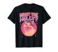 What The Helly Ironic Meme Cat Brainrot Cita Gen Z Alpha Camiseta