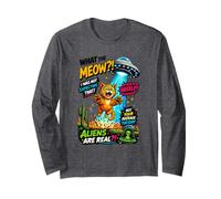 What The Meow Funny Cat UFO Abduction Sci-Fi Alien Manga Larga