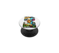 What The Meow Funny Cat UFO Abduction Sci-Fi Alien PopSockets PopGrip Adhesivo