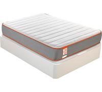 What The Sleep Colchón 135x190cm y canapé WTS Rock Blanco 26cm Montaje incl