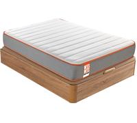 What The Sleep Colchón 150x190cm y canapé WTS Rock Natural 26cm Montaje incl