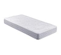 What The Sleep - Colchón Viscoelástico 90x190 cm con Núcleo Espuma HR - Multicapa con Aloe Vera - Altura 20 cm - Firmeza Alta y Adaptabilidad - Transpirable - Modelo Techno