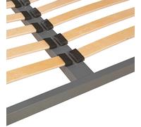 What The Sleep Somier de 16 láminas de madera con 4 patas, montaje incluida 90x190