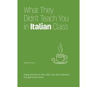 What They Didn't Teach You in Italian Class: Slang Phrases for the Cafe, Club, Bar, Bedroom, Ball Game and More (Slang Language Books)