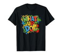 What Up Doe | Graffiti Style Michigan Camiseta gráfica económica