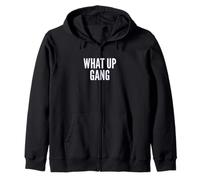 What Up Gang Fun Vlogger Influencer Joke Humor Sudadera con Capucha