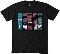What We Do In The Shadows Color Blocks Tshirt Black XXL