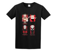 What We Do In The Shadows Unisex 100% Cotton Short-Sleeve T-Shirts Black XXXL