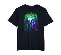 What We Do In The Shadows Vampire Cast Camiseta, Hombre Tallas Grandes, Negro, 2X Alto