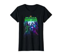 What We Do In The Shadows Vampire Cast Camiseta, Mujer, Negro, XS