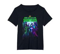 What We Do In The Shadows Vampire Cast Camiseta, Mujer Tallas Grandes, Negro, 6XL Grande