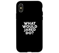 What Would Jared Do? Nombre de la Camiseta Carcasa para iPhone X/XS