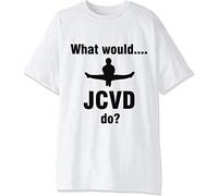 What Would Jean Claude Van Damme JCVD Do Camiseta divertida para hombre.