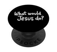 What Would Jesus Do? PopSockets PopGrip Adhesivo