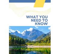 What You Need to Know | Large print, size 8.5 x 11 inches, easy for handwriting: essential information for loved ones