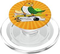 What Yours Is Mine Parrot I Caique de Vientre Blanco PopSockets PopGrip para MagSafe