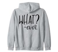 Whatever Shirt for Women,Sarcastic Shirt That Says What Ever Sudadera con Capucha