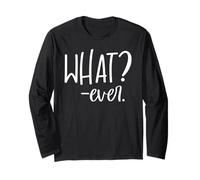 Whatever Sign That Says Whatever Sarcastic Saying What Ever Manga Larga