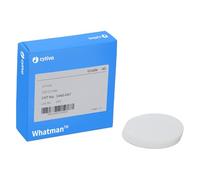 Whatman® Papel filtrante, sin cenizas, grado 40 para análisis de contaminación, redondo, diámetro 110 mm