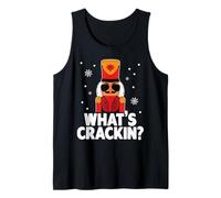 Whats Crackin - Cascanueces de Navidad Divertido para Hombres, niños, Adolescentes y niños Camiseta sin Mangas