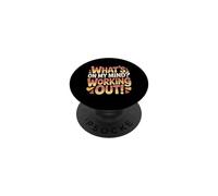 What's On My Mind Working out Pensamientos de Aptitud - PopSockets PopGrip Adhesivo