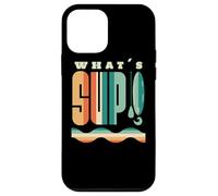 What's Sup Stand Up Paddle Surfing Vintage Supboard Carcasa para iPhone 12 Mini