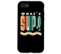 What's Sup Stand Up Paddle Surfing Vintage Supboard Carcasa para iPhone SE (2020) / 7/8