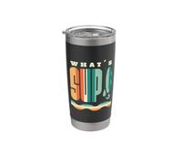 What's SUP Stand Up Paddle surfing Vintage Supboard Vaso térmico de acero inoxidable de doble pared