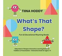 What's That Shape - Baby Book of Shapes Interactive Learning Books for Toddlers & Preschoolers -Interactive book for ages 2-5