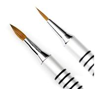 Whats Up Nails - Pure Color 2 Pack (#2 and #5 3D Brushes)