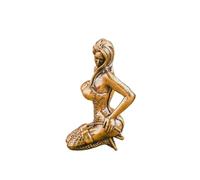 Whbbbj Figura de Belleza Sexy Moderna de latón, Estatua de Mujer Sexy en Miniatura, Hermosa Estatua Femenina, artesanías de Arte Corporal en Miniatura, Adornos de Escritorio, decoración(B)