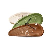 Whbbbj Relojes de Mesa pequeños Modernos, Reloj de Pared Creativo, silencioso, Funciona con Pilas, Decorativo, Reloj de repisa analógico, for el hogar, Oficina, Sala de Estar, Dormitorio(C)