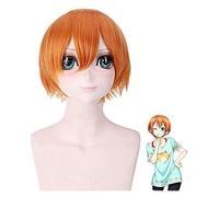 WHBHD 2022 Anime LoveLive! Rin Hoshizora Wig Cosplay Traje Amor Vivo Mujeres Corto sintético Pelo Halloween Party Jugar Pelucas